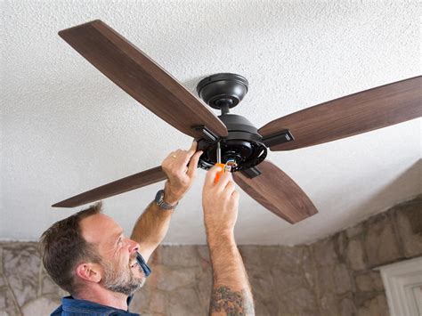 how to install ceiling fans